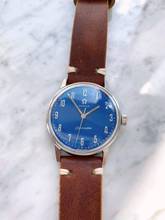 Thumbnail von Omega Seamaster Customised Seamaster Handwinding Vintage Custom Blue Restored Dial 135.011 135011