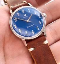 Thumbnail von Omega Seamaster Customised Seamaster Handwinding Vintage Custom Blue Restored Dial 135.011 135011
