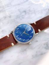 Thumbnail von Omega Seamaster Customised Seamaster Handwinding Vintage Custom Blue Restored Dial 135.011 135011
