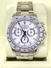  Rolex Daytona Steel White Dial Full Set with box and papers year 2006 mint Condition 