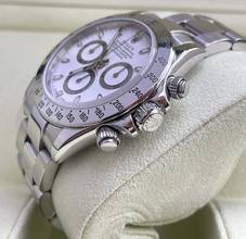 Thumbnail von Rolex Daytona Steel White Dial Full Set with box and papers year 2006 mint Condition