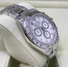 Thumbnail von Rolex Daytona Steel White Dial Full Set with box and papers year 2006 mint Condition