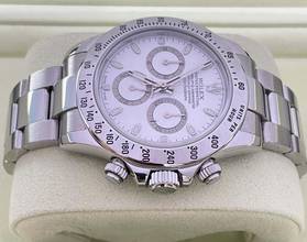 Thumbnail von Rolex Daytona Steel White Dial Full Set with box and papers year 2006 mint Condition