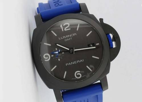  Panerai Luminor Base GMT Bucherer Blue Limited Edition 288 Pieces 