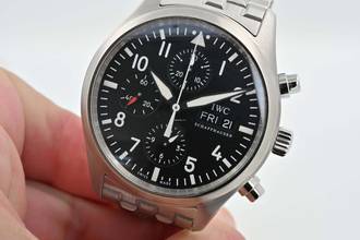 Thumbnail von IWC Pilot Watch Chronograph Pilot Chronograph 3717 IW3717 IWC Service 04/2026