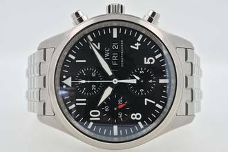 Thumbnail von IWC Pilot Watch Chronograph Pilot Chronograph 3717 IW3717 IWC Service 04/2026