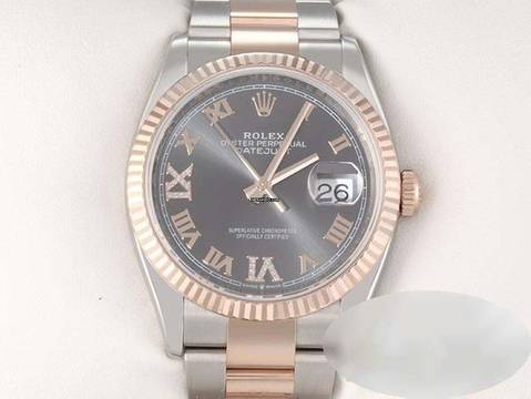  Rolex Datejust 36 126231 2025 Stahl Rosegold 750 Diamanten Automatik Stainless Steel 18kt Rose Gold Oyster-band Chronometer 