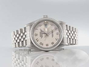 Thumbnail von Rolex Datejust 36 36mm 16220 Edelstahl Automatik Herren Damen Stahl Stainless Steel Jubilé-band Chronometer Oyster