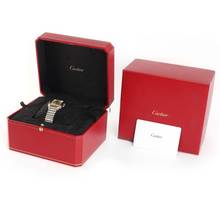 Thumbnail von Cartier Santos Small Steel Gold Silver Dial 99,9% NEW