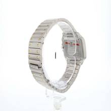 Thumbnail von Cartier Santos Small Steel Gold Silver Dial 99,9% NEW