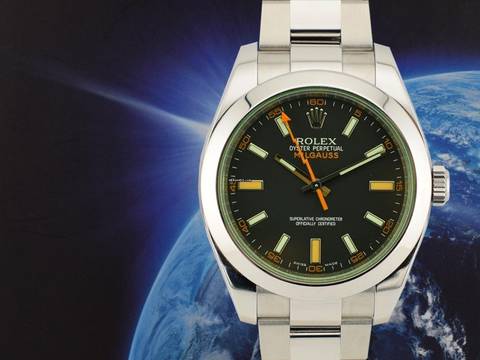  Rolex Milgauss 116400gv Like New 2009 - Full Set 
