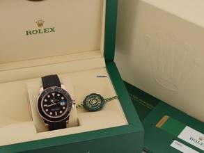 Thumbnail von Rolex Yacht-Master 40 Ref. 116655 Like New 2016 Rose Gold 40mm Oysterflex Full Set