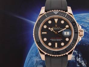 Thumbnail von Rolex Yacht-Master 40 Ref. 116655 Like New 2016 Rose Gold 40mm Oysterflex Full Set