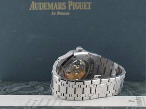 Thumbnail von Audemars Piguet Royal Oak Selfwinding 15300st Blue & White Dial - Like New 2010 39mm