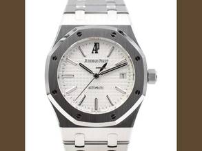 Thumbnail von Audemars Piguet Royal Oak Selfwinding 15300st Blue & White Dial - Like New 2010 39mm