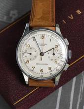  Universal Genève OVERSIZE VINTAGE VERY RARE MEDICO-COMPAX CHRONOGRAPH MINT 