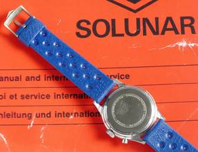 Thumbnail von Heuer MINT AND VERY RARE EARLY 50'S VINTAGE SOLUNAR TIDE WATCH