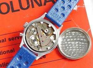 Thumbnail von Heuer MINT AND VERY RARE EARLY 50'S VINTAGE SOLUNAR TIDE WATCH