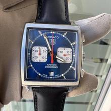 Thumbnail von TAG Heuer Monaco chronograph CW2113 Steve McQueen blue dial Full Set