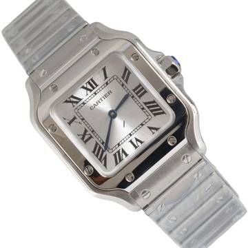  Cartier Santos Galbée WSSA0082 Ladies 27MM quartz Full Set NEW 