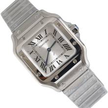  Cartier Santos Galbée WSSA0082 Ladies 27MM quartz Full Set NEW 