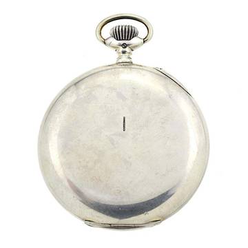 IWC Pocket Watch Silver Pocket Watch Quality Extra