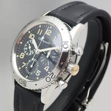 Thumbnail von Breguet Type XX - XXI - XXII Chronograph Aeronaval 3800 Stahl/Leder