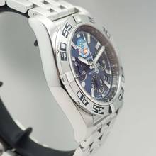 Thumbnail von Breitling Chronomat 44 Blue Impulse Limited Stahl/Stahl B+P +Breitling Serviced SUPER Full set