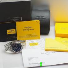 Thumbnail von Breitling Chronomat 44 Blue Impulse Limited Stahl/Stahl B+P +Breitling Serviced SUPER Full set