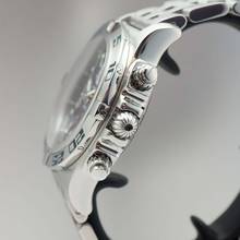 Thumbnail von Breitling Chronomat 44 Blue Impulse Limited Stahl/Stahl B+P +Breitling Serviced SUPER Full set