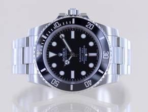 Thumbnail von Rolex Submariner (No Date) 114060 No-Date Keramik Taucheruhr B+P Top NOS