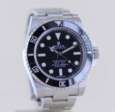 Thumbnail von Rolex Submariner (No Date) 114060 No-Date Keramik Taucheruhr B+P Top NOS