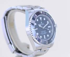 Thumbnail von Rolex Submariner (No Date) 114060 No-Date Keramik Taucheruhr B+P Top NOS