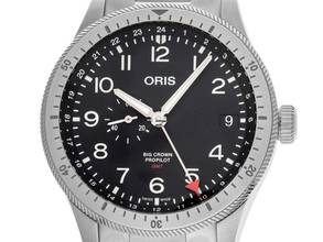 Thumbnail von Oris Big Crown ProPilot GMT Small Second Ref.01 7487756 4064 2023 Full Set wie Neu Vintage Big Crown ProPilot GMT Small Second