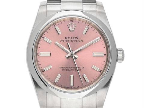  Rolex Oyster Perpetual 34 Ref.124200 2022 Full Set wie Neu Vintage Oyster Perpetual 