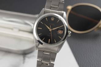 Thumbnail von Rolex Oysterdate Precision Handaufzug Edelstahl Herrenuhr Ref. 6694 Klassiker