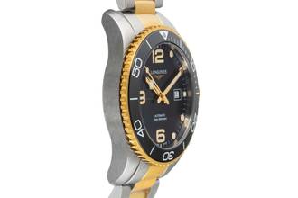 Thumbnail von Longines HydroConquest Hydro Conquest Stahl / PVD Automatik Herrenuhr Ref. L3.781.3.56.7 B&P