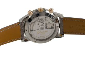 Thumbnail von Glashütte Original Chronograph Stahl / Gold Automatik Ref. 10-60-05-05-04 B&P 1995