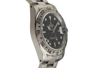 Thumbnail von Rolex Explorer II Black Dial Edelstahl Automatik Herrenuhr Ref 16570 Box A-Serie