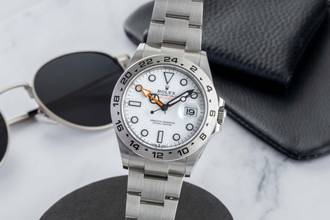Thumbnail von Rolex Explorer II Automatik Edelstahl Herrenuhr Ref. 226570 Box & Papiere 2023