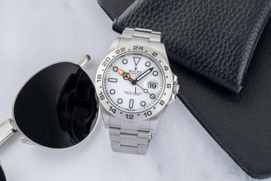  Rolex Explorer II Automatik Edelstahl Herrenuhr Ref. 226570 Box & Papiere 2023 