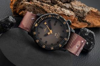 Thumbnail von Sinn U1 Desert 1000M Diver Stahl Automatik Ref. 1010.025 U1-D B&P 2015 Limited