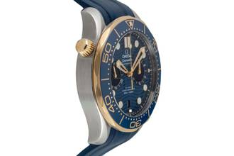 Thumbnail von Omega Seamaster Diver 300 M Chronograph Stahl / Gold 210.22.44.51.03.001