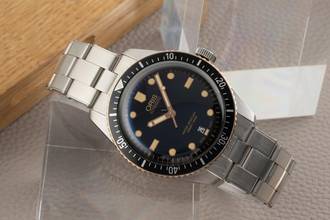 Thumbnail von Oris Divers Sixty Five Stahl/Bronze Automatik Ref 01 733 7707 4354 Box & Papiere