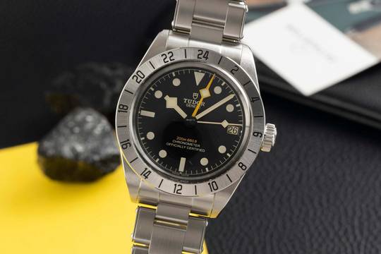  Tudor Black Bay Pro Edelstahl Automatik Herrenuhr Ref. 79470 B&P 