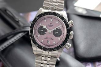 Thumbnail von Tudor Black Bay Chrono Chronograph Pink Dial Stahl Automatik Ref. 79360N-0019 B&P 2024