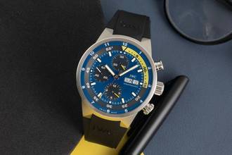 Thumbnail von IWC Aquatimer Chronograph Tribute to Calypso Stahl Automatik Herren Ref. IW378203 Papers