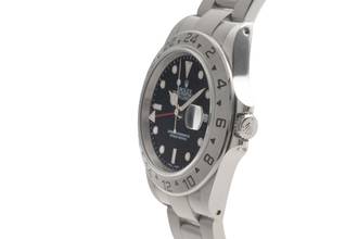 Thumbnail von Rolex Explorer II Black Dial Edelstahl Automatik Ref. 16570 Papiere 2001 LC 110