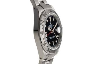 Thumbnail von Rolex Explorer II Black Dial Edelstahl Automatik Ref. 16570 Papiere 2001 LC 110