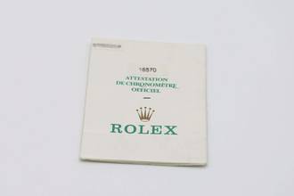 Thumbnail von Rolex Explorer II Black Dial Edelstahl Automatik Ref. 16570 Papiere 2001 LC 110